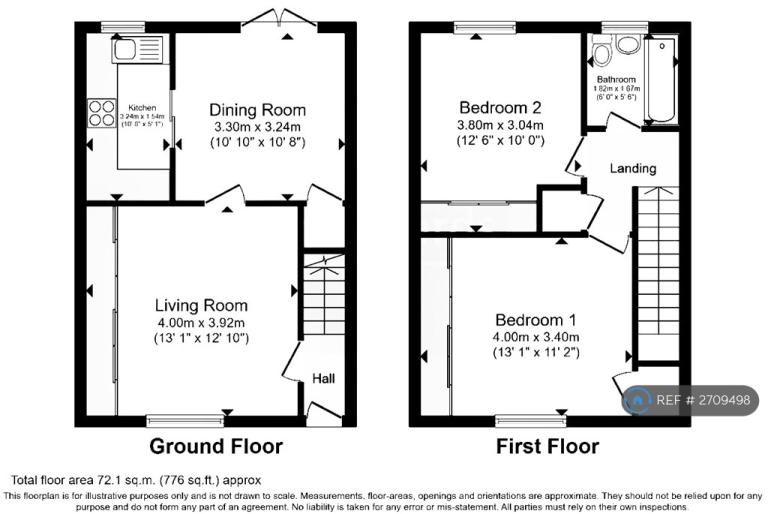 2 bedroom house in Trafford Drive, Little Hulton, Manchester, M38 (2 bed) (#2709498)