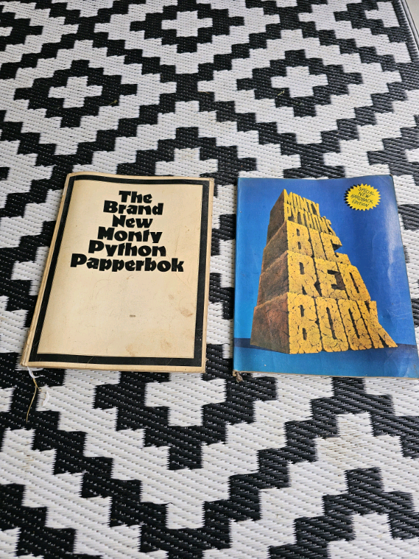 2 Early Monty Python Books 1971 & 1973