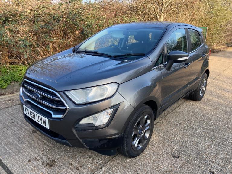 2018 Ford Ecosport 1.0 EcoBoost Zetec 5dr Grey 55k Miles PSH Years MOT Warranty HATCHBACK Petrol ...