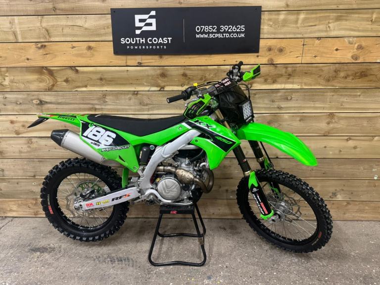 KAWASAKI KX 450 2023 ROAD REGISTERED MOTOCROSS ENDURO BIKE LIGHTS FITTED