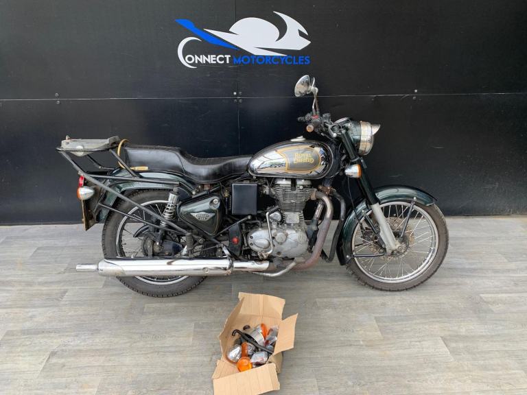 ROYAL ENFIELD BULLET 500 EFI PROJECT BIKE 2015 HPI CLEAR