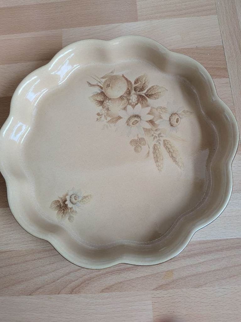 Denby Memories Fluted Baking Dish - As Good As New