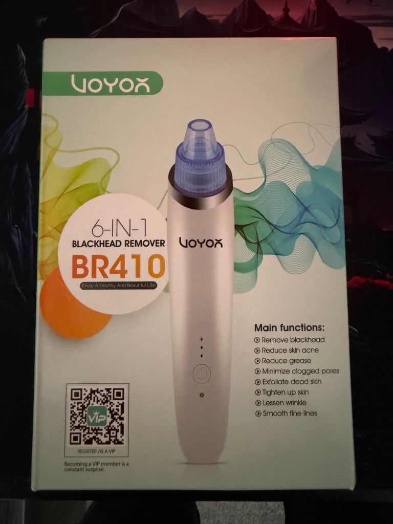 UOYOX BR410 6-in-1 Blackhead Remover - New