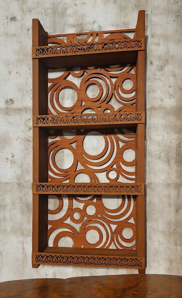 Spice Kitchen storage Herb Rack Spice Shelf Rack Rustic Wooden Handmade/Hand Made/Laser Cut