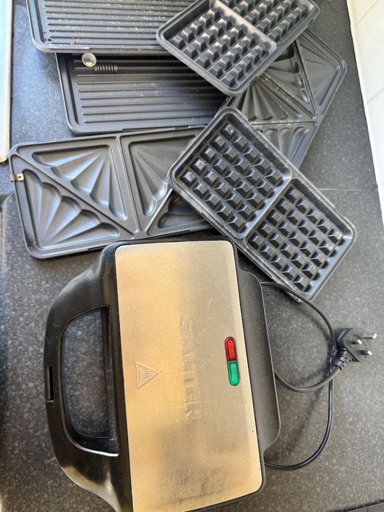 Salter Multi-Maker (Sandwich, Waffle & Grill Plates) - Spares/Repair