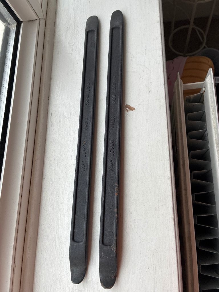 Heavy Duty Motorcycle Tyre Levers – Set of 2