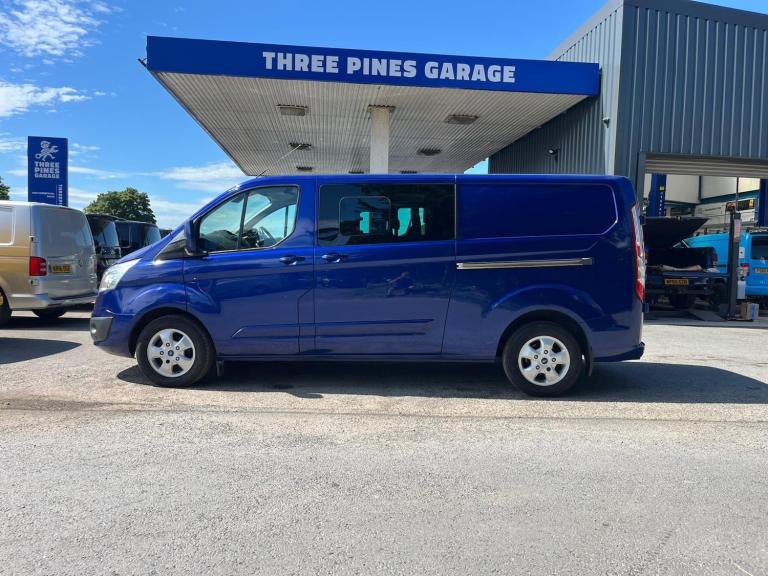 Ford Transit Custom 2.0 TDCi 130ps L2 Limited Factory Fitted Crew Cab No Vat