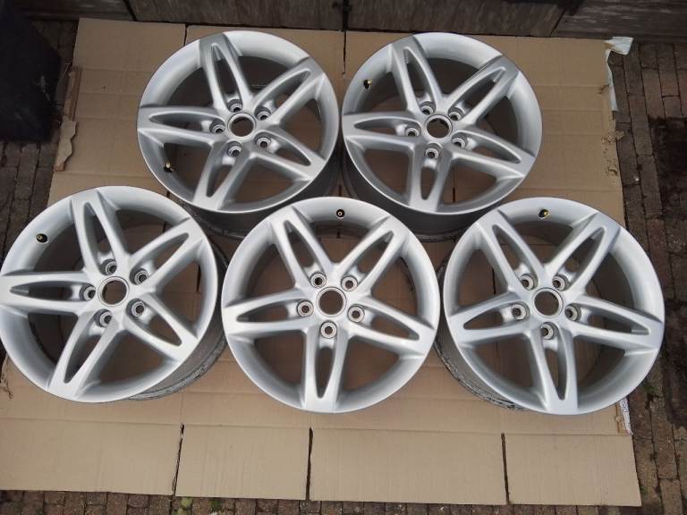 17" x 8J Gemeni Alloy Wheels x5, taken from Jaguar XK8