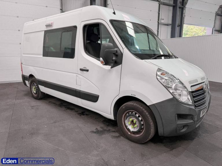 2019 68 VAUXHALL MOVANO 2.3 CDTI 3500 FWD L2 H2 EURO 6 (130 PS) * WELFARE / CREW