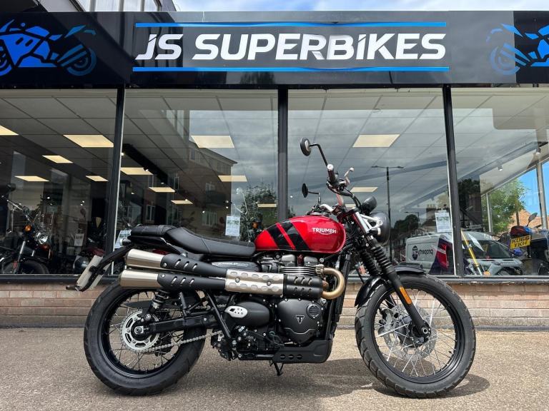 TRIUMPH SCRAMBLER 900 2022 72 REG - ONLY 1001 MILES!! LOVELY EXAMPLE
