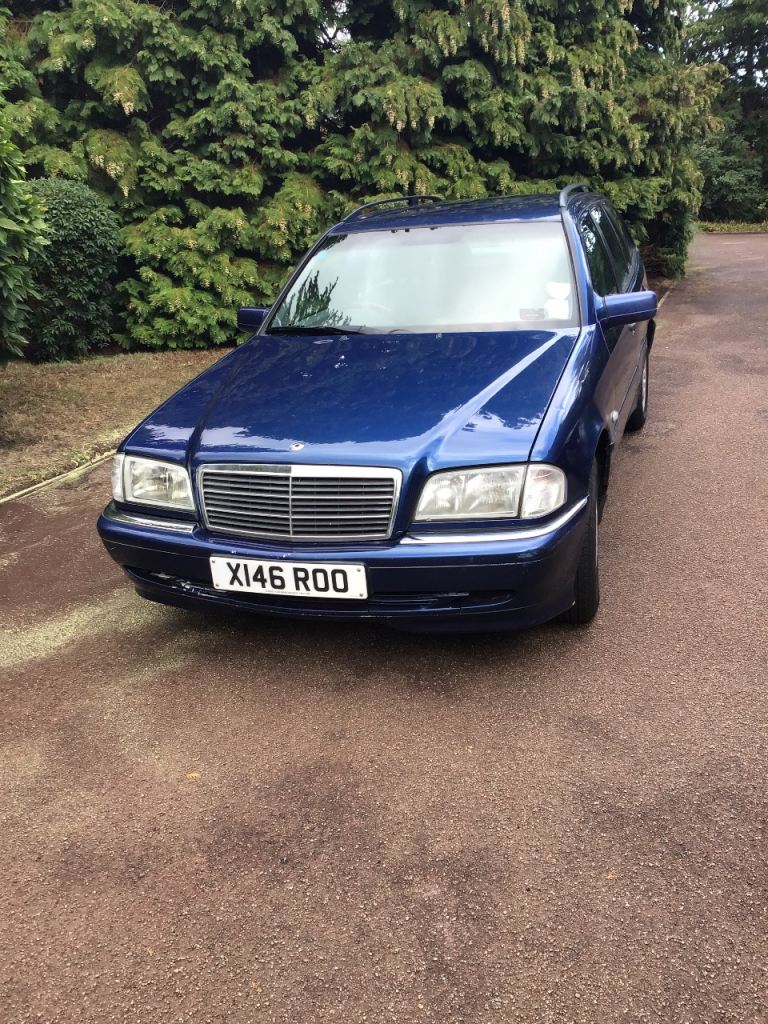 MERCEDES C200 ESTATE BLUE