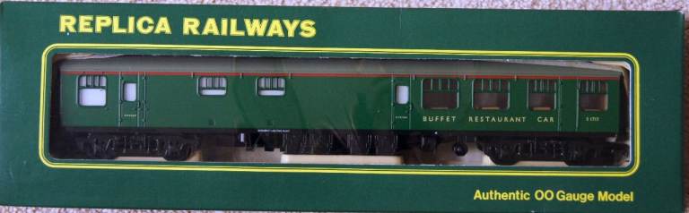 Replica Railways No. 12101 MK1 Restaurant Buffet S1717 B.R. (S.R.) Green