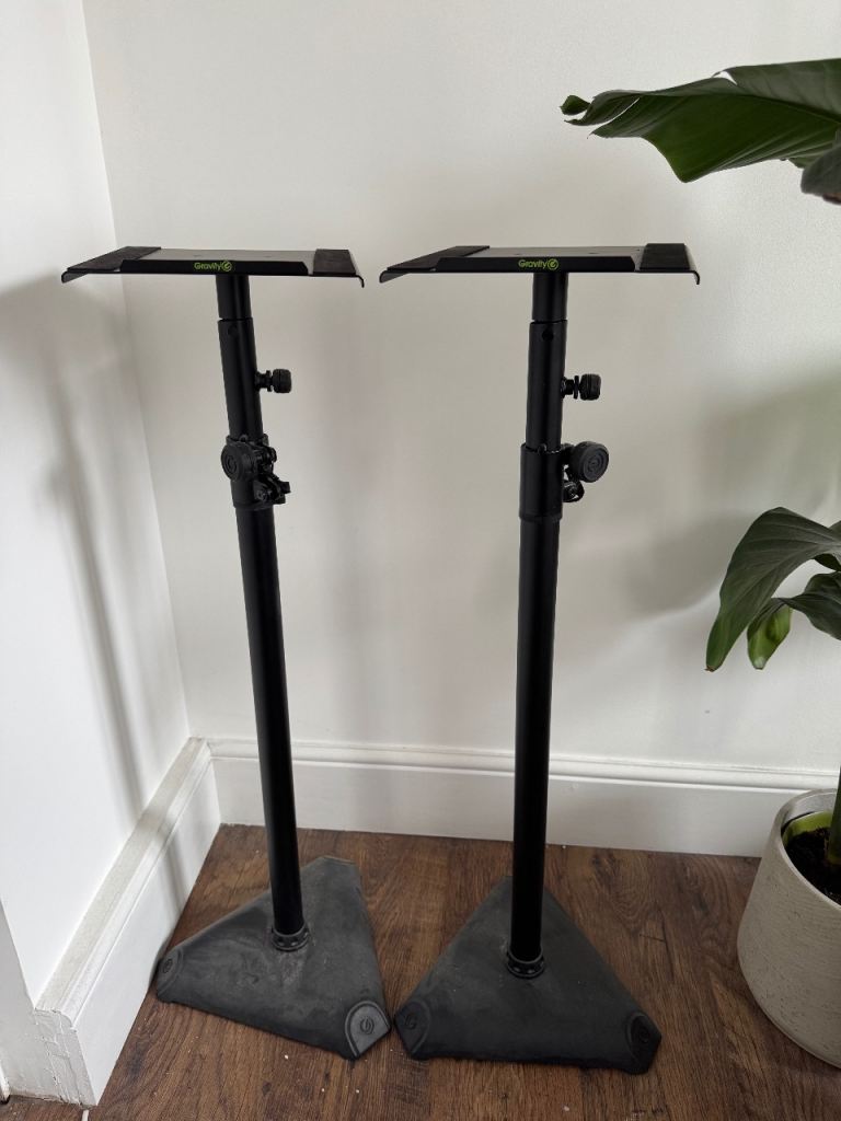 Gravity SP 3202 VT Studio Monitor Stands Pair