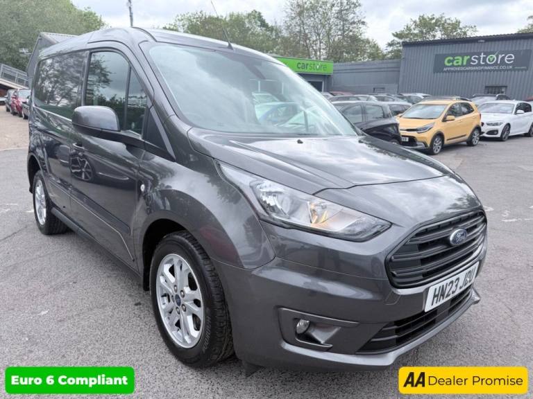 2023 Ford Transit Connect Grey 1.5 240 EcoBlue Limited panel van, 57,200 miles, ULEZ compliant, 6...