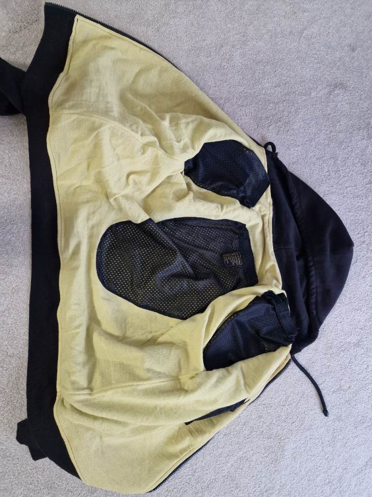 Black motorcycle hoodie