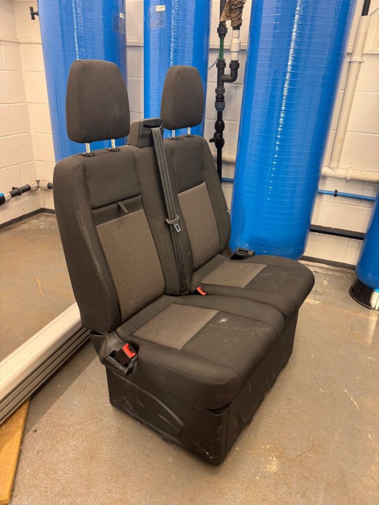 Ford Transit Custom MK8 Double Passenger Front Seat with Base