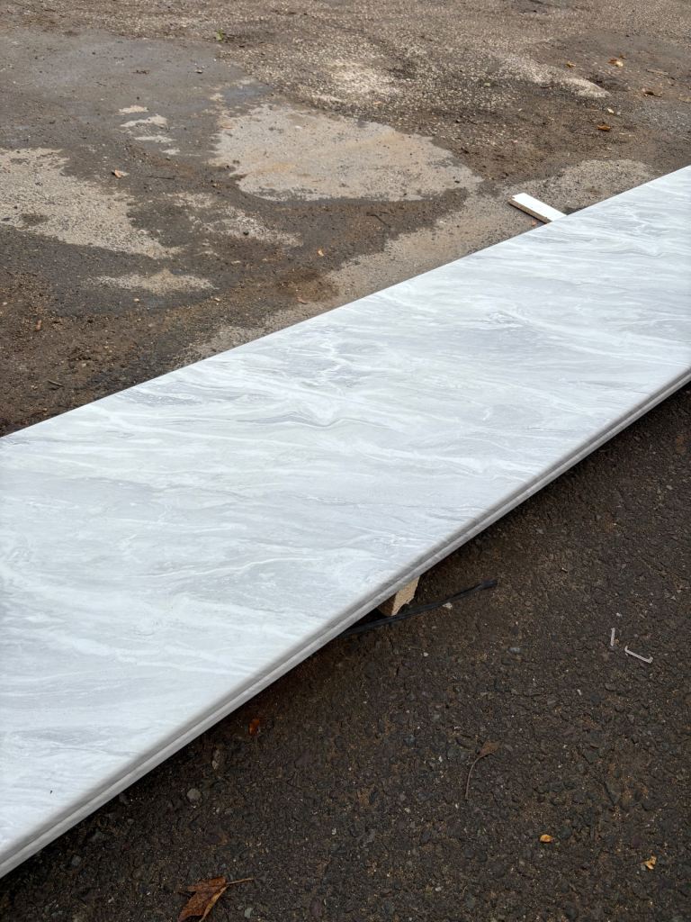 Sirocco Round edge Kitchen Worktop 1500 X 600 X38