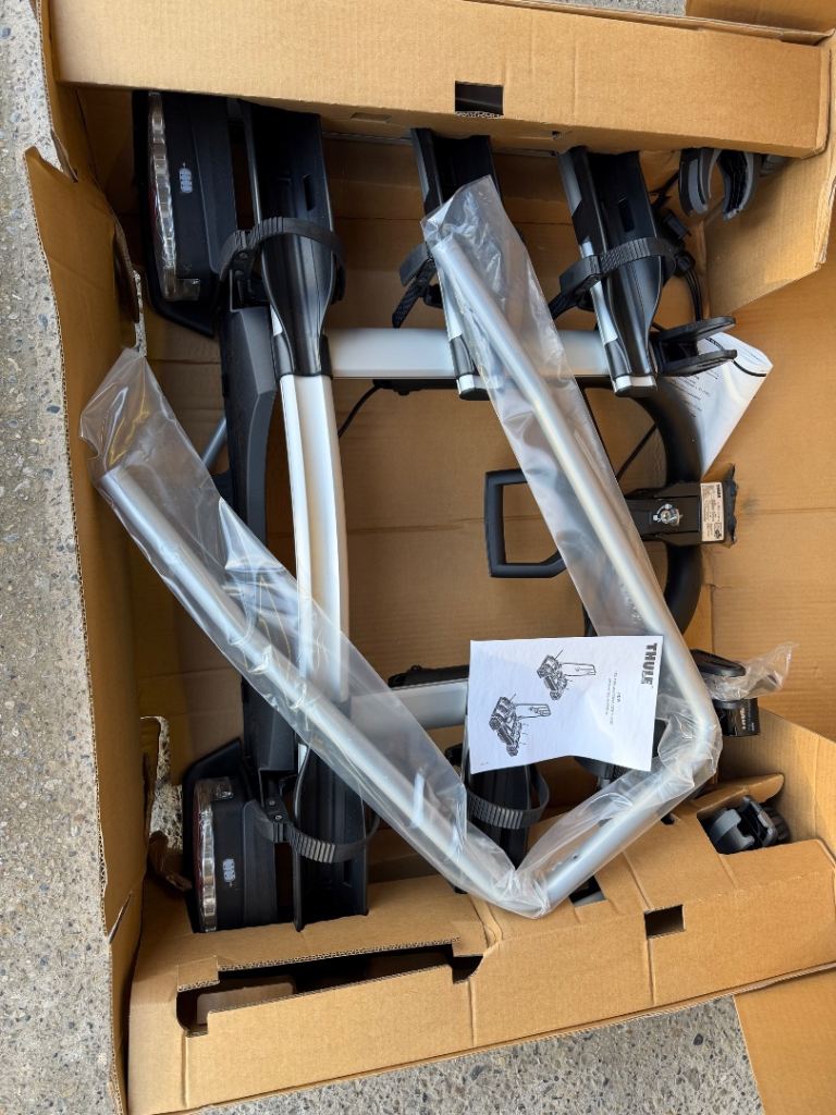 Thule Euroway 922 3 Land Rover 3-Bike Tow Bar Carrier – New Old Stock, Unused – VPLVR0068