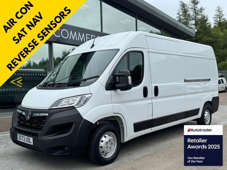 2023 Vauxhall Movano 2.2 Turbo D 140ps H2 Van Prime PANEL VAN DIESEL Manual