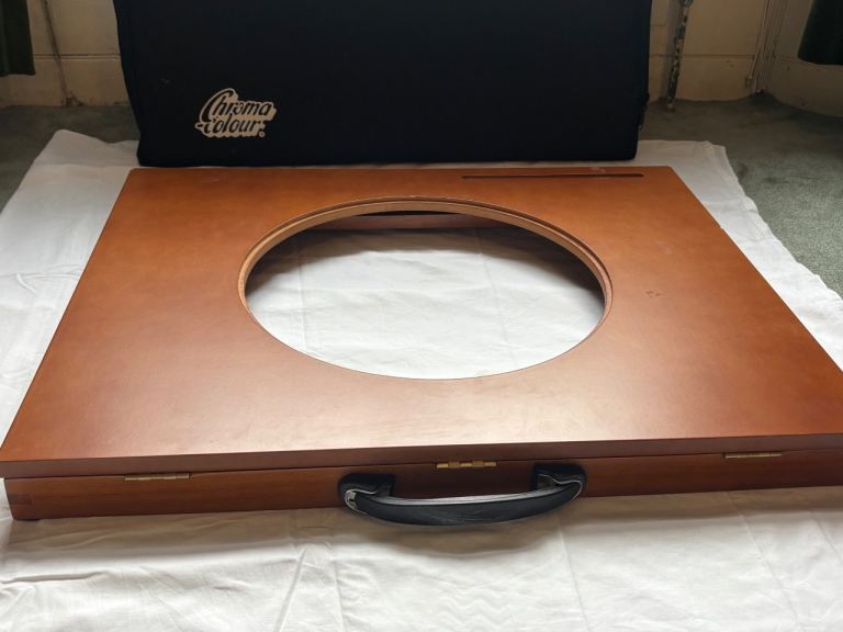 Antique Chroma Colour Wooden Drawing/Painting Board