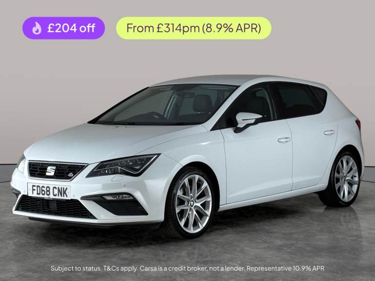 2018 SEAT Leon 2.0 TSI 190 FR Sport [EZ] 5dr DSG HATCHBACK PETROL Automatic