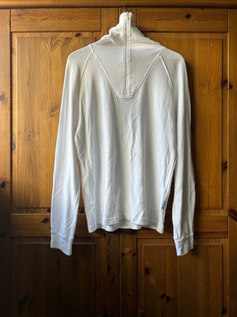 Ladies White Trespass Thin Fleece 