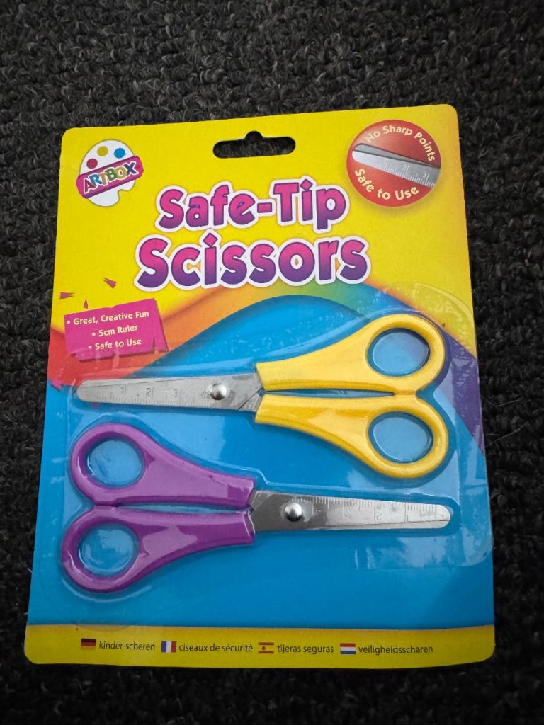 Safety Scissors 2pk