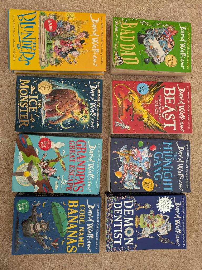David walliams books £1 each