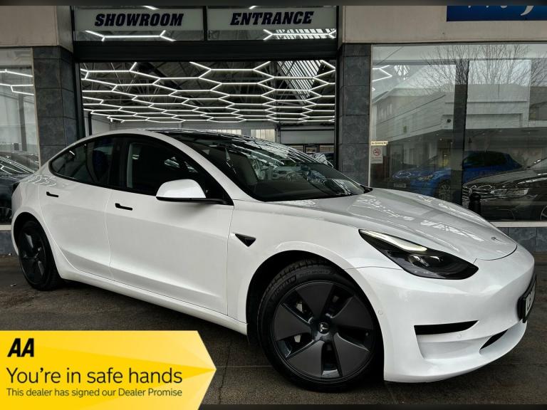 2021 Tesla Model 3 Standard Range Plus Saloon Electric Auto RWD (241 bhp) 4dr