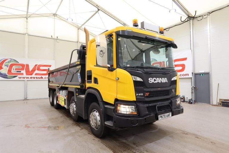 2021 (70 PLATE) Scania P410 8x4 Euro 6 Tippers