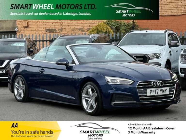  Audi A5 Cabriolet 2.0 TFSI S line Euro 6 (s/s) 2dr Petrol Manual
