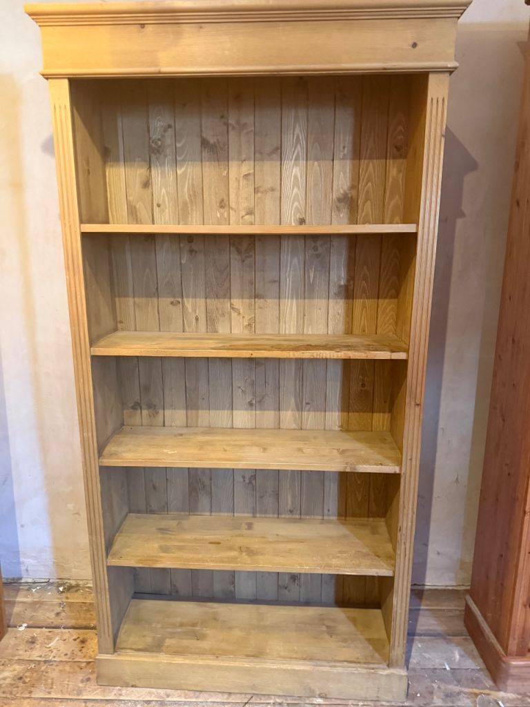 SOLD - Solid Pine Bookcase