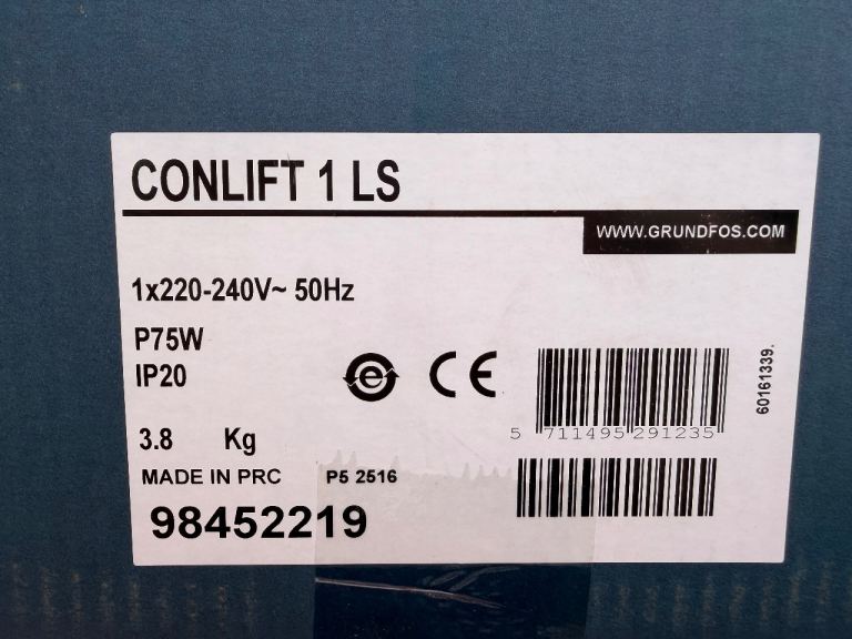 Groundfos condensate pump 