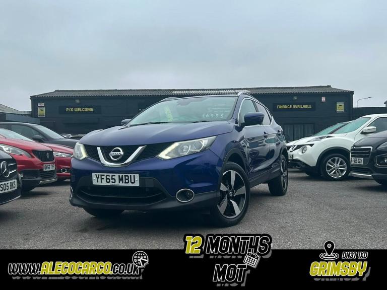 NISSAN QASHQAI 1.5 dCi n-tec+ Blue Manual Diesel 2015