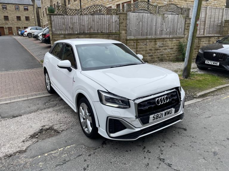 AUDI Q2 S LINE 35 2021 (21) DAMAGED REPAIRABLE SALVAGE 