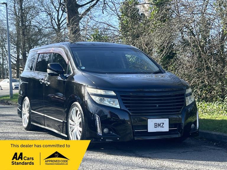 2010 Nissan Elgrand 250 2.5 V6 HIGHWAY STAR 4WD 7S AUTO 5DR BODY KIT MPV Petrol Automatic