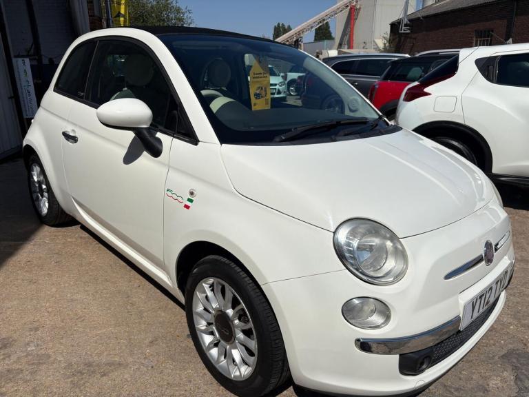 2012 Fiat 500C 1.2 Lounge Euro 5 2dr CONVERTIBLE Petrol Manual
