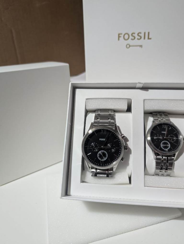 Fossil Watch Set (BQ2469SET) - new