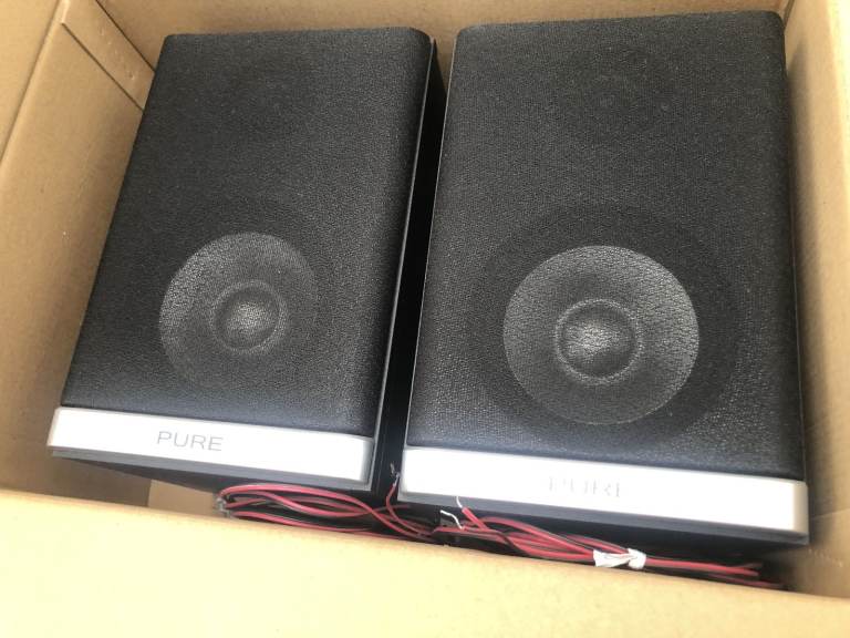 Pair Pure Sirocco 150 bookshelf speakers