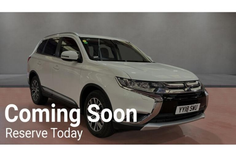 2018 Mitsubishi Outlander 2.2 DI-D 4 5dr ESTATE DIESEL Manual
