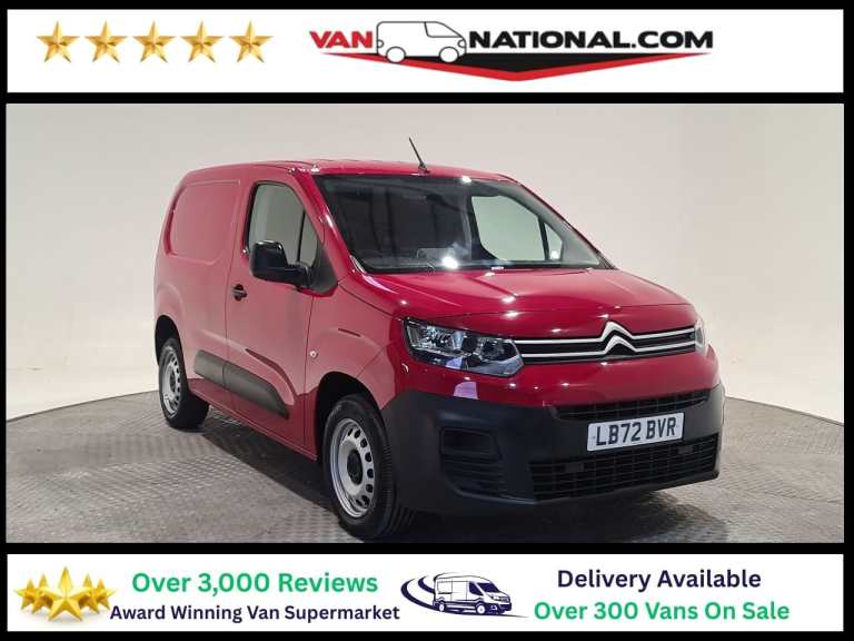 2023 Citroen Berlingo 1.2 PureTech 1000Kg Enterprise Pro 110ps [S/S] PANEL VAN PETROL Manual