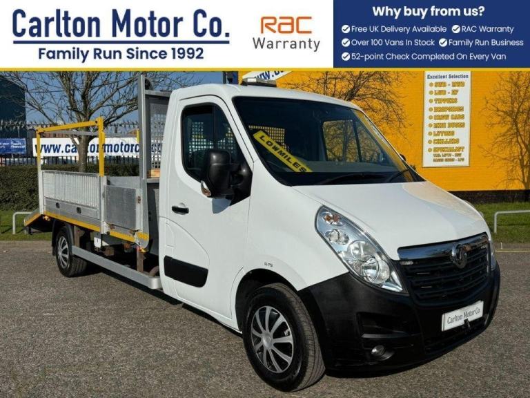 2018 Vauxhall Movano 2.3 CDTi 3500 BiTurbo C/C  inchBEAVERTAIL-PLANT inch L3 H1 