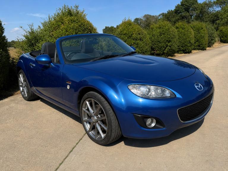 2010 10 MAZDA MX5 1.8i 20TH ANNIVERSARY CONVERTIBLE MANUAL BLUE