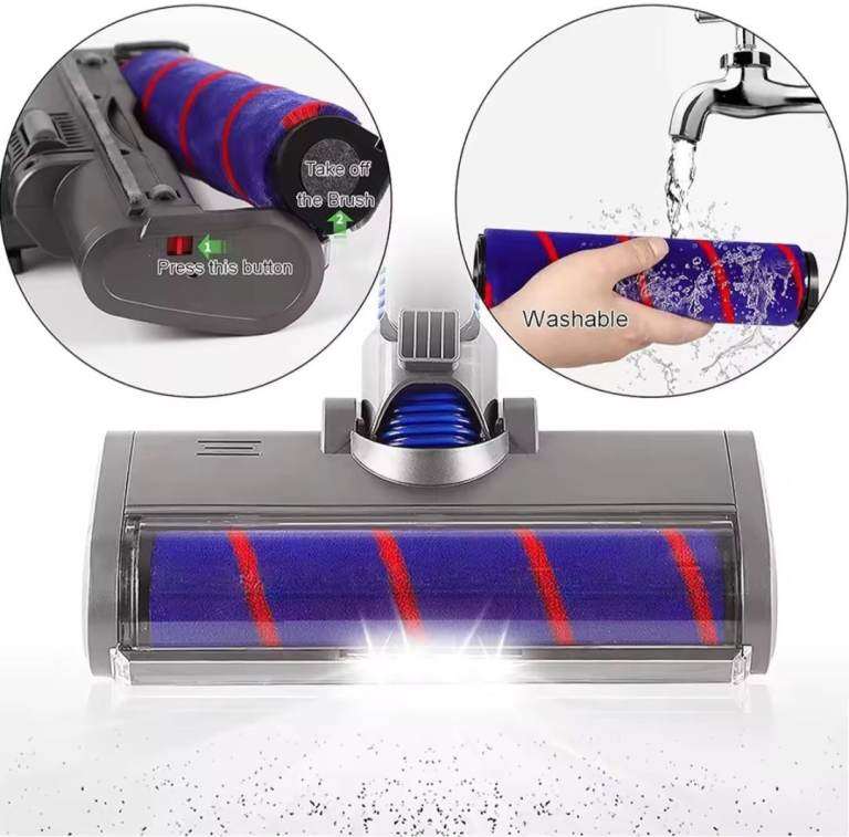 Dayson Vaccum Electric Turbo Brush, Parquet Brush, LED Version,