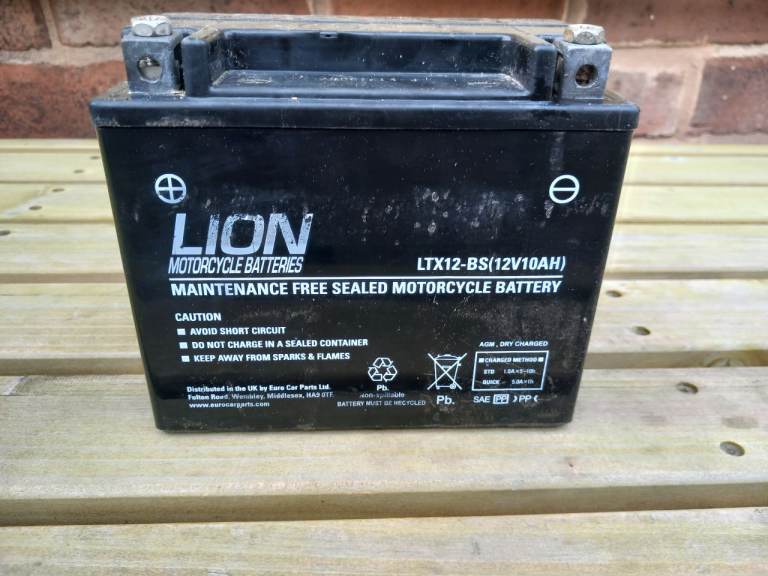 Motorcycle Battery LTX12-BS YTX12-BS 12V10AH
