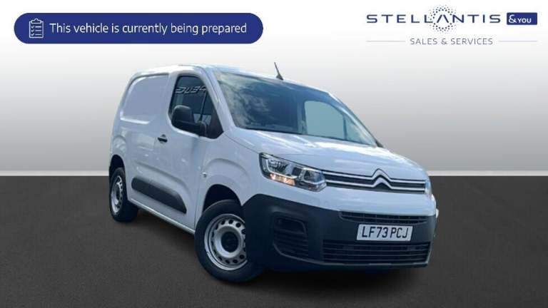 2023 Citroen Berlingo 1.5 BlueHDi 1000Kg Enterprise Ed 100ps 6 Speed S/S PANEL VAN DIESEL Manual