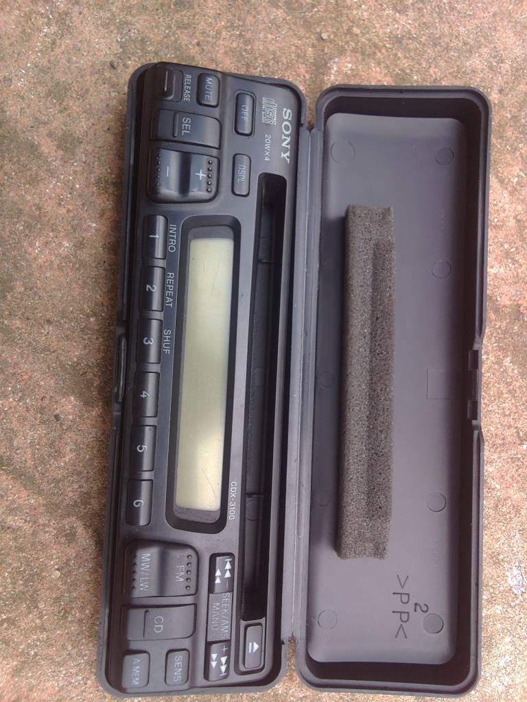 Sony cdx-3100 head unit fascia only