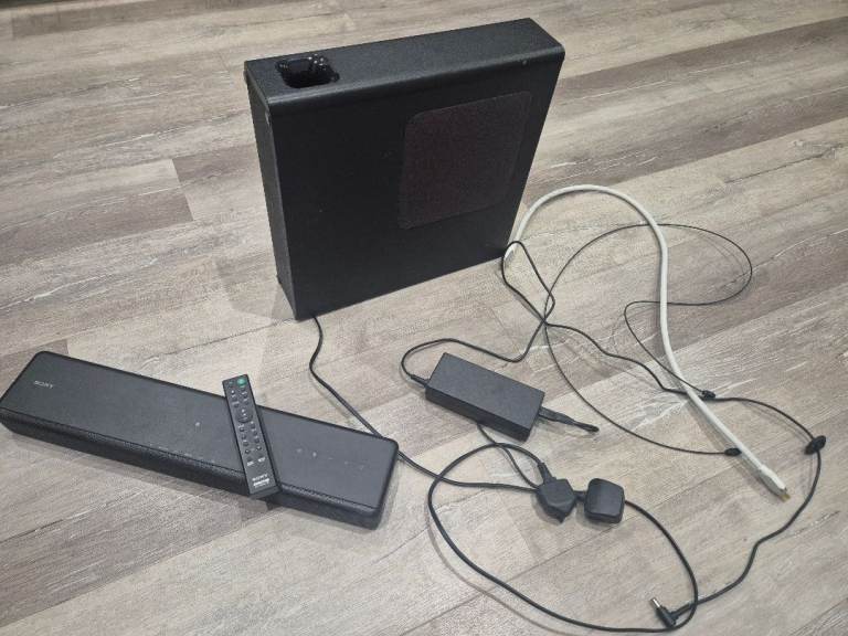 Sony Soundbar and Subwoofer