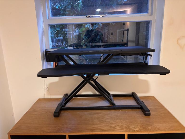 Black Standing Desk Converter