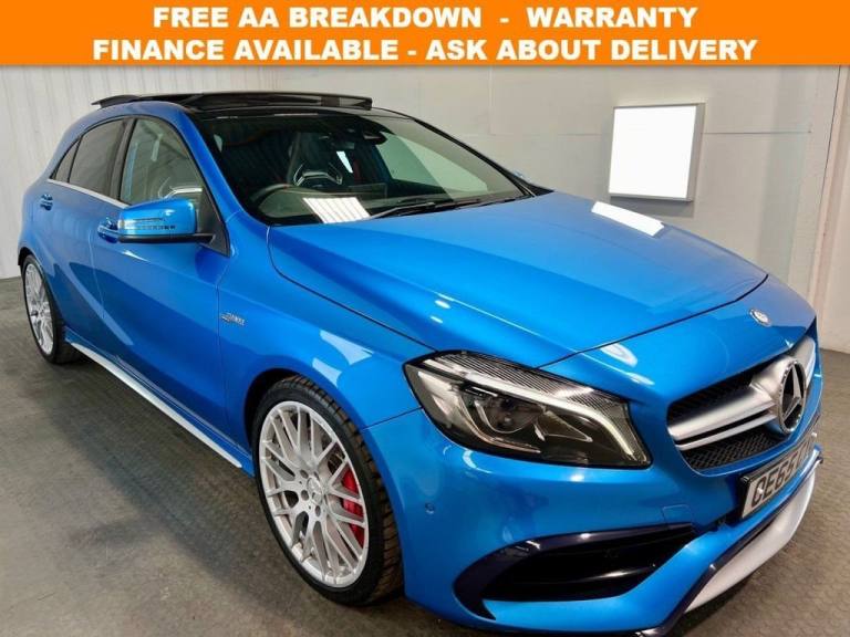 2015 65 MERCEDES-BENZ A-CLASS 2.0 A45 AMG (PREMIUM) HATCHBACK 5DR PETROL SPDS DC